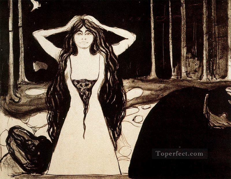 ashes ii 1896 Edvard Munch Oil Paintings
